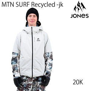 JONES W[Y Xm[{[hEFA@Y@25-26@MTN Surf Recycled -jacket / SMOKE GRAY VFWPbg@(2025-2026)@JONES EGA@ Xm[{[h EFA yC1z