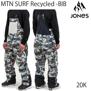 JONES W[Y Xm[{[hEFA@Y@25-26@rupc@MTN Surf Recycled BIB-pants / PEAK CAMO @(2025-2026)@JONES EGA@ Xm[{[h EFA yC1z