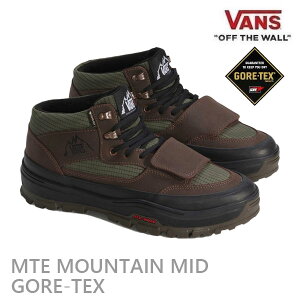 y279:59܂Ł3000~ȏ300~OFFN[|zVANS SAebNX h Xj[J[ oY MTE Mountain Mid / DARK GREEN / DARK BROWN ( VN000DAYF87 )@Y