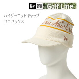 ニューエラ ゴルフ キャップ バイザーニットキャップ オフホワイト (14669033) NEWERA 日本正規品