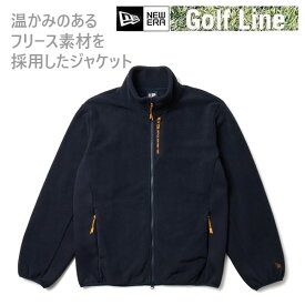 ニューエラ ゴルフウェア フリース ジップアップ ジャケット ネイビー (14669888) NEWERA 日本正規品