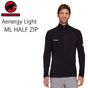 �}���[�g�@�A�E�g�h�A�E�F�A �@�~�b�h���C���[�@Aenergy Light ML Half Zip Pull AF Men / 0001 BLACK 1014-05501�@�A�G�i�W�[ ���C�g �W���P�b�g�yC1�z