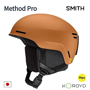 スミス ヘルメット アジアンフィット Method Pro MIPS / Matte Komodo ( 25-26 2026 ) スキー スノーボード ヘルメット smith