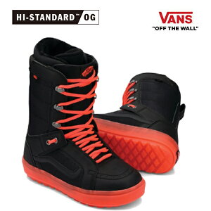 �y4/9�܂Ł�3000�~�ȏ��300�~OFF�N�[�|���z�o���Y �X�m�[�{�[�h �u�[�c �����Y VANS HI-STANDARD OG �n�C�X�^���_�[�hOG / BLACK/ORANGE�i25-26 2026�j���{���K�i �yC1�z