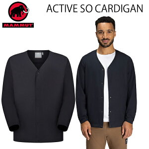 �}���[�g�@�A�E�g�h�A�@�E�F�A�@�~�b�h���C���[ Active SO Cardigan AF Men BLACK �@0001 �@�J�[�f�B�K���@1011-02321�@MAMMUT