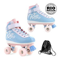 RIO ROLLER クワッドスケート MILKSHAKE Cotton-Candy (Blue-Pink) RIO130 ローラースケート 【smtb-k】[…