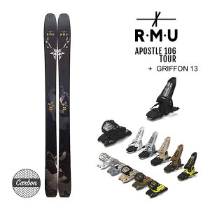 RMU SKI 2024 APOSTLE 106 CARBON TOUR (23-24 2024) + 24 }[J[ GRIFFON 13 110mm u[L A[G[ {Ki yL2zyszyw28z