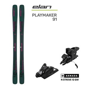 �G���� �X�L�[�� (24-25 2025) PLAYMAKER 91 + 26 �A���}�_ STRIVE 12 elan ski �t���[���C�h�X�L�[ ���{���K�i �yL2�z�y����s�z
