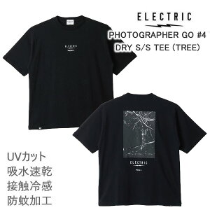 �G���N�g���b�N T�V���c PHOTOGRAPHER GO #4 DRY S/S TEE ���� (E26ST04) / BLACK �z������ �ڐG�⊴ �h����H UV�J�b�g