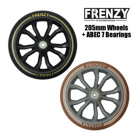FRENZY フレンジー キックボード スペアウィール 205mm ＋ ABEC 7 Bearings キックスクーター 正規販売店 【C1】【smtb-k】[%OFF]【w77】