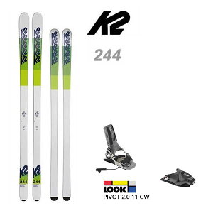 �y17��9:59�܂Ł�3000�~�ȏ��300�~OFF�N�[�|���zK2 ���[�O���X�L�[ 244 �g�D�[�t�H�[�t�H�[ (25-26 2026) + 26 ���b�N PIVOT2.0 11 GW B75mm�u���[�L ���{���K�i �yL2�z�y������s�z