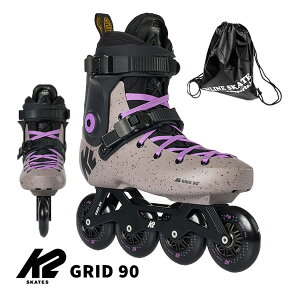 K2 �C�����C���X�P�[�g ��l GRID 90 Grey-Purple �n�[�h�V�F�� SK24024700 �P�[�c�[ HARD BOOT ���{���K�i �ۏ؏�����