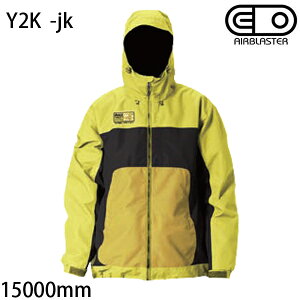 �G�A�u���X�^�[ �E�F�A�@�����Y�@26-27�@Y2K -jacket / MAX YELLOW �W���P�b�g�@(2026-2027)�@AIR blaster �E�G�A�@ �X�m�[�{�[�h �E�F�A �yC1�z