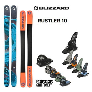 �y�\��z�u���U�[�h�X�L�[ RUSTLER 10 (26-27 2027) + 27 �}�[�J�[ GRIFFON X 13 (105mm ) blizzard �X�L�[�yL2�z�y����s�z