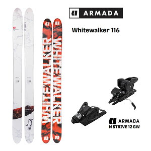 �A���}�_ �X�L�[�� ARMADA WHITEWALKER 116 + 27 �A���}�_ STRIVE 12 GW 115mm (armada �X�L�[�Z�b�g) (26-27 2027) ���{���K�i�yL2�z�y����s�z