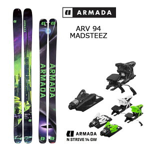 �A���}�_ �X�L�[�� ARMADA ARV 94 MADSTEEZ + 27 �A���}�_ STRIVE 14 GW 100mm�u���[�L (armada �X�L�[�Z�b�g) (26-27 2027) ���{���K�i �yL2�z�y����s�z