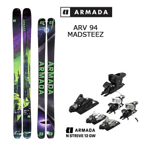 �A���}�_ �X�L�[�� ARMADA ARV 94 MADSTEEZ + 27 �A���}�_ STRIVE 12 GW 100mm�u���[�L (armada �X�L�[�Z�b�g) (26-27 2027) ���{���K�i �yL2�z�y����s�z
