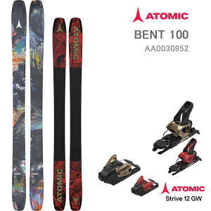 �y�\��zATOMIC Bent 100 + 27 �A�g�~�b�N STRIVE 12 GW 100mm�u���[�L (�A�g�~�b�N �X�L�[�Z�b�g) (26-27 2027) �yL2�z�y����s�z