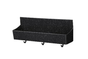 トンボ ユニードマグネット付ボトルラック ワイド フック付 ブラック ホワイト 黒 白 ラック ファミリー 大容量ボトル マグネット ラバーマグネット SIAA抗菌加工 浴室 バス 浴用品