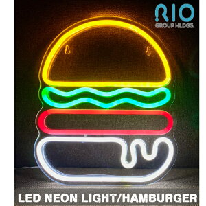 LED NEON LIGHT HAMBURGER Ǌ| lICg lITC lI`[u lI CeA Cg AJG ؍G