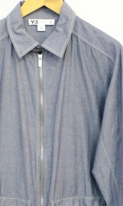 Y-3 長袖シャツ 高い品質 ワイスリー 新年の贈り物 M メンズ インディゴブルー 中古 藍