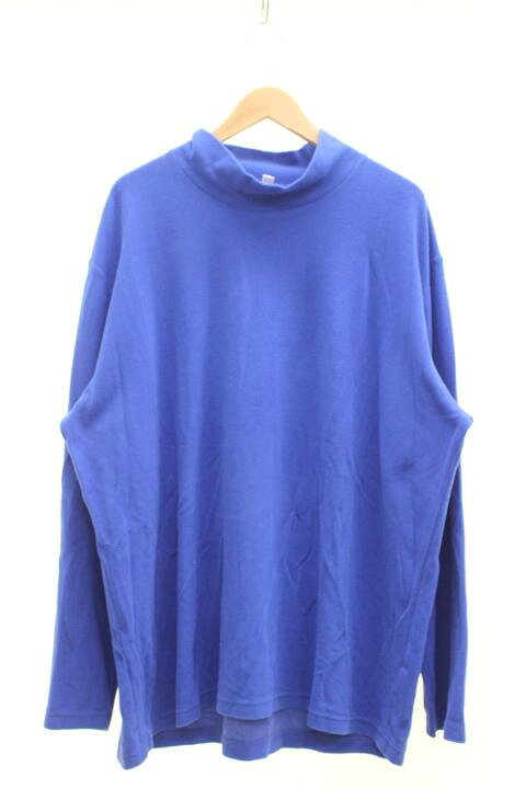 楽天市場 Uniqlo カットソーユニクロ カットソー 青 ブルー 無地 メンズ 中古 古着のオーバーフロークロージング