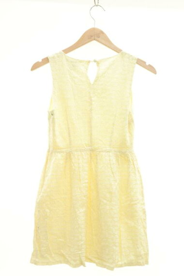楽天市場 Forever21 フォーエバー21 ノースリーブワンピース S 黄 イエロー レース レディース 中古 古着のオーバーフロークロージング