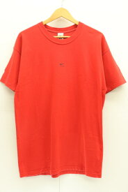 【中古】NIKE メンズTシャツ S Matthew M Williams NRG NIKE S 赤 レッド ロゴ