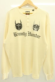 【中古】Supreme メンズカットソー M Thermal Henley L S Top Supreme x Bounty Hunter M アイボリー