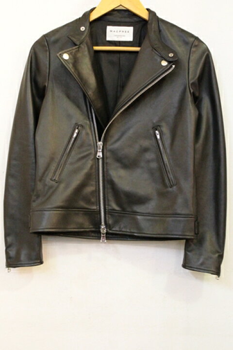 楽天市場】【中古】 MACPHEE レディースダブルライダースジャケット 36 