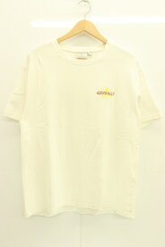 【中古】GRAMICCI メンズTシャツ L ランニングマンTee GRAMICCI L 白 ホワイト バックプリント
