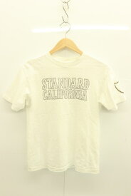 【中古】STANDARD CALIFORNIA メンズTシャツ S Tシャツ STANDARD CALIFORNIA S 白 ホワイト プリント