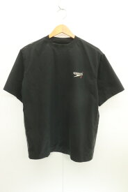 【中古】 TOGA メンズTシャツ 38 T－shirt SPEEDO SP SPEEDO TOGA ARCHIVES 38 黒 ブラック ロゴ