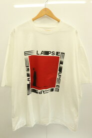 【中古】 Iroquois メンズTシャツ 2 ELAPSE BIG-T Iroquois 2 白 ホワイト プリント バックプリント