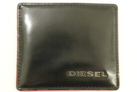 【中古】 DIESEL メンズカードケース -- カードケース DIESEL -- 黒 ブラック ロゴ