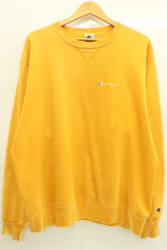 【中古】 CHAMPION メンズスウェット XXL 90年代 スウェット CHAMPION XXL オレンジ 橙 ロゴ メキシコ製