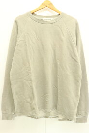 【中古】 VANQUISH メンズスウェット L AGED COLOUR RAGLAN SWEAT VANQUISH L グレー 灰 無地