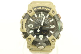 【中古】 CASIO メンズ腕時計 -- G-SHOCK MUDMASTER CASIO -- カーキ 迷彩 カモフラージュ GG-B100