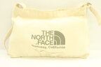 【中古】 THE NORTH FACE メンズショルダーバッグ -- ミュゼットバッグ THE NORTH FACE -- アイボリー ロゴ