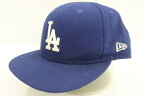 【中古】 NEW ERA メンズキャップ -- 59fifty Los Angeles Dodgers NEW ERA -- 紺 ネイビー ロゴ