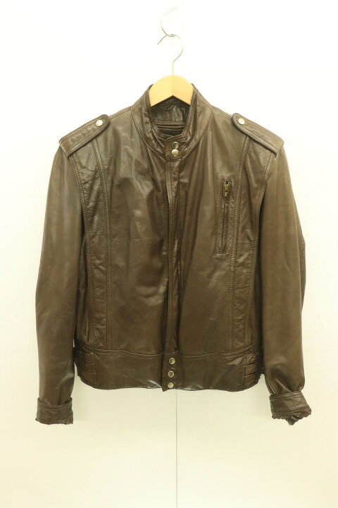 楽天市場】【中古】 Bermans メンズレザージャケット -- レザー 