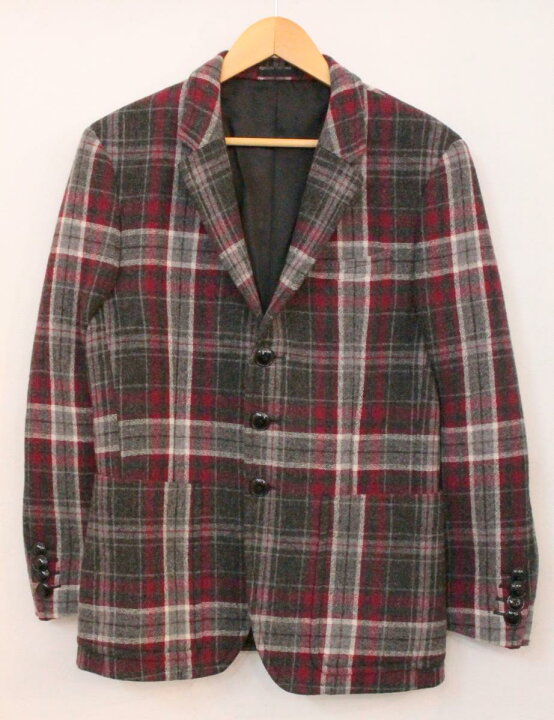 楽天市場】【中古】 BURBERRY BLACK LABEL メンズテーラードジャケット 