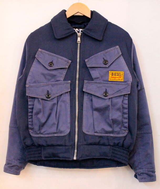 楽天市場】【中古】 DIESEL メンズブルゾン S DIESEL/22AW/W-MANFRED/S 
