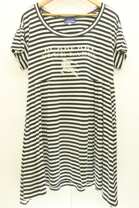 楽天市場】【中古】 BURBERRY BLUE LABEL レディースワンピース 38 
