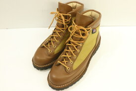 【中古】 Danner メンズブーツ UK10 30440 DANNER LIGHT Danner UK10 茶 ブラウン ロゴ