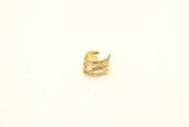 【中古】 GARNI メンズイヤリング -- Crockery Ear Cuff GARNI -- 金 ゴールド 無地