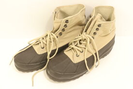 【中古】 SUPERGA メンズスニーカー 26.5cm ALPINA RIPSTOP SUPERGA 26.5cm 黒 ブラック ベージュ 肌色