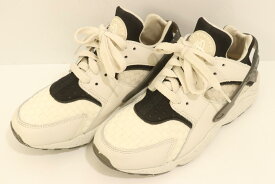 【中古】 NIKE レディーススニーカー 24 Air Huarache Crater スニーカー NIKE 24 白 ホワイト ロゴ