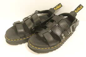 【中古】 DR.MARTENS レディースサンダル UK5 TERRY サンダル DR.MARTENS UK5 黒 ブラック 無地