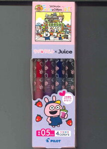 �y���[����OK�z�p�C���b�gPILOT�@���u���r�b�g×Juice�@0.5mm�@4colors�@CSLJU80EF-4CUGL